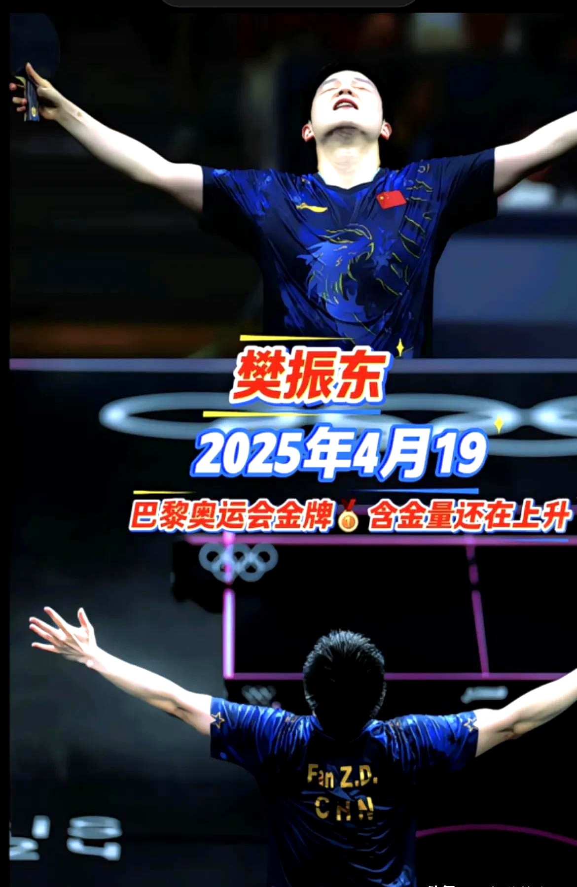 德国队险胜奥地利队，樊振东统治全场